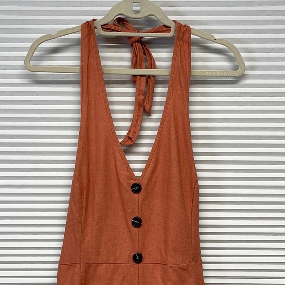 Cotton On NWT Sunburn Woven Sasha Halter Neck Playsuit Romper Size XS - Picture 6 of 15